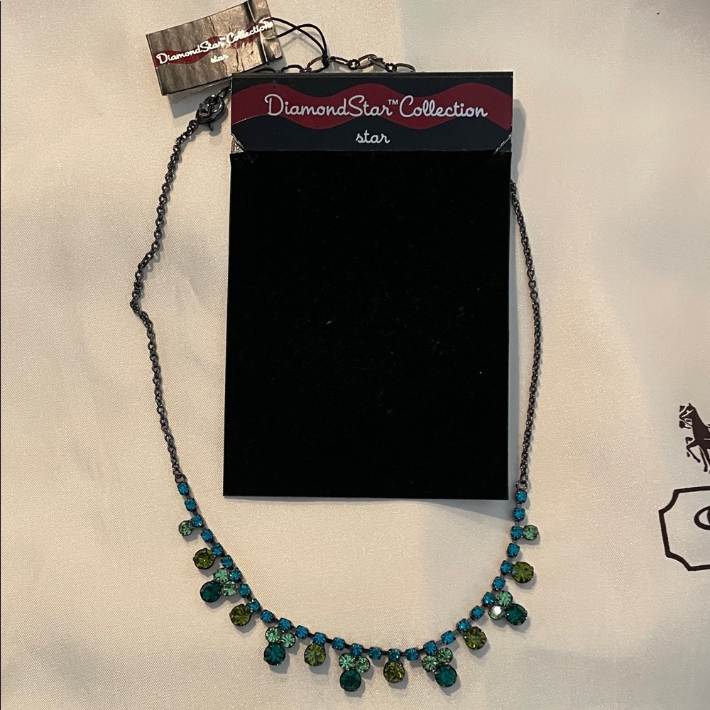 Blue and Green Necklace